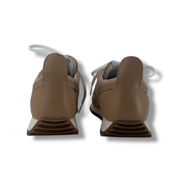 rag & bone Retro Runner Honey Beige Leather Aerated Sneakers 37.5 - Picture 5 of 5